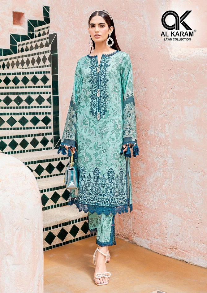 Al Karam Adans Libas Karachi Cotton Dress Material Catalog
